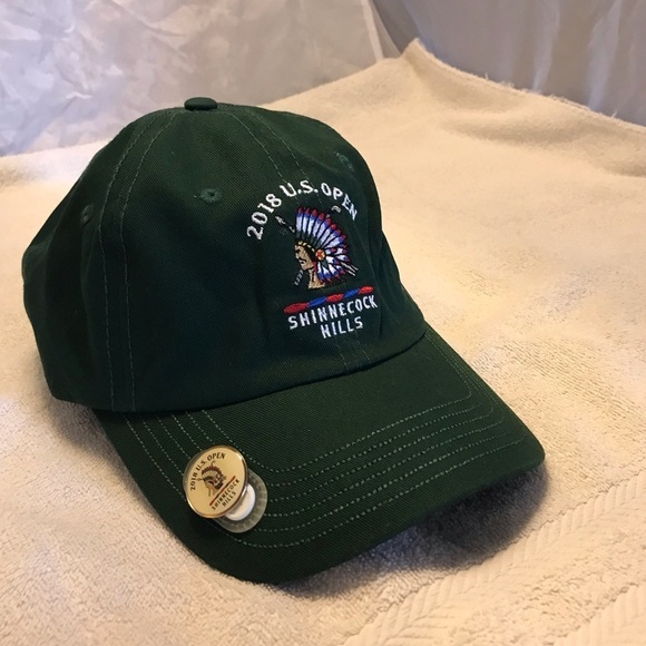 USGA PGA 2018 US Open @ Shinnecock Hills Golf Cap (with ballmark) - Picture 11 of 15